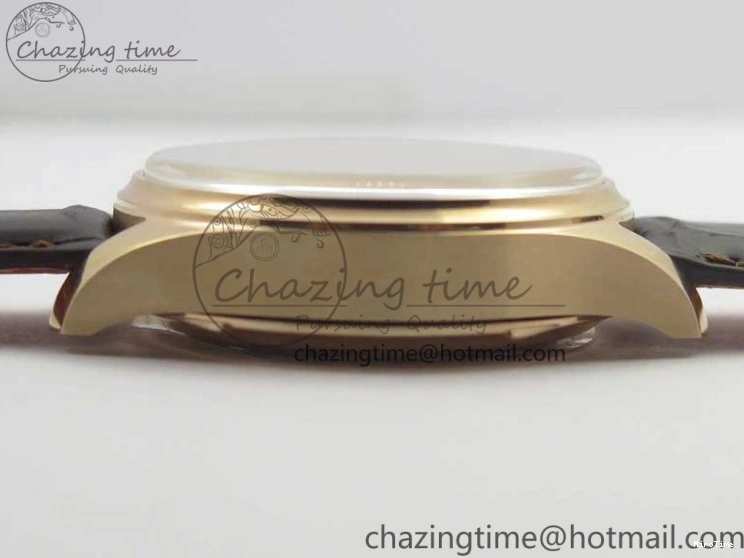 MIROTIME 0108 Portugieser Chrono  42 IW390406 RG ZF 1:1 Best Edition Blue Dial on Brown Leather Strap A Durable 7129